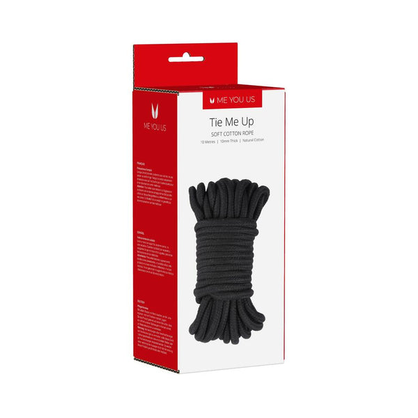 Me You Us Tie Me Up Rope 10m Black - TruLuv Novelties