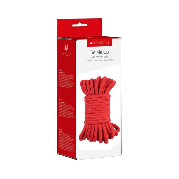 Me You Us Tie Me Up Rope 10m Red - TruLuv Novelties