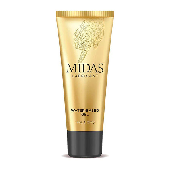 Midas Water - Based Gel Lubricant 4 oz. - TruLuv Novelties