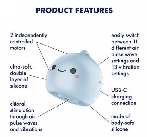 Mochi - Frost Blue - TruLuv Novelties