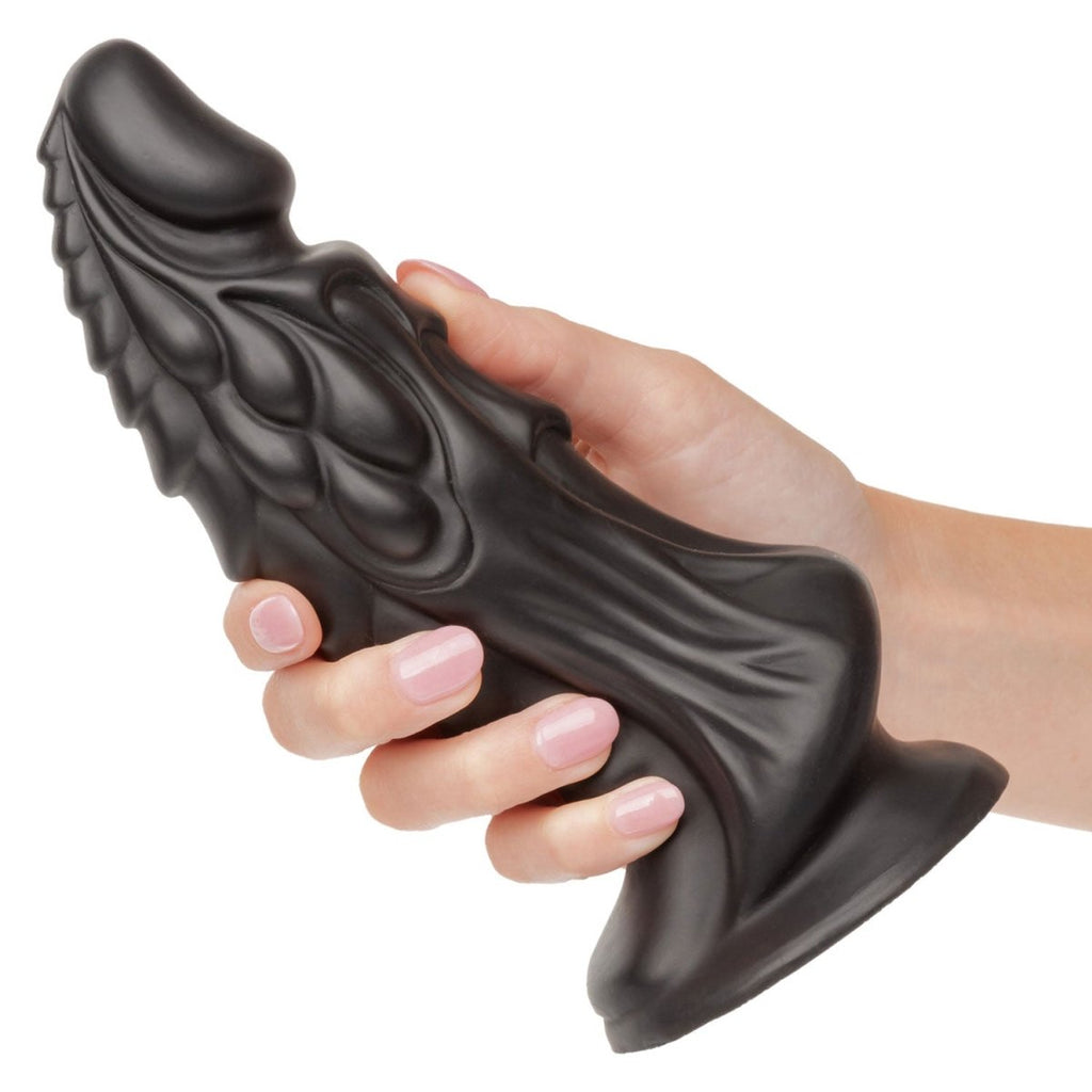 Monster Dong the Martian 7.75&quot; - Black - TruLuv Novelties