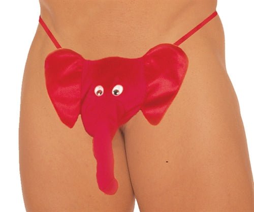 Mr. Peanuts G- String - Red - TruLuv Novelties