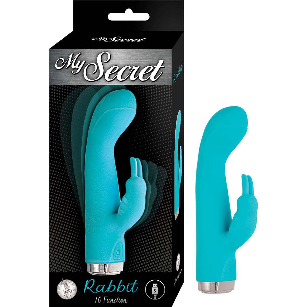 My Secret Rabbit - Aqua - TruLuv Novelties