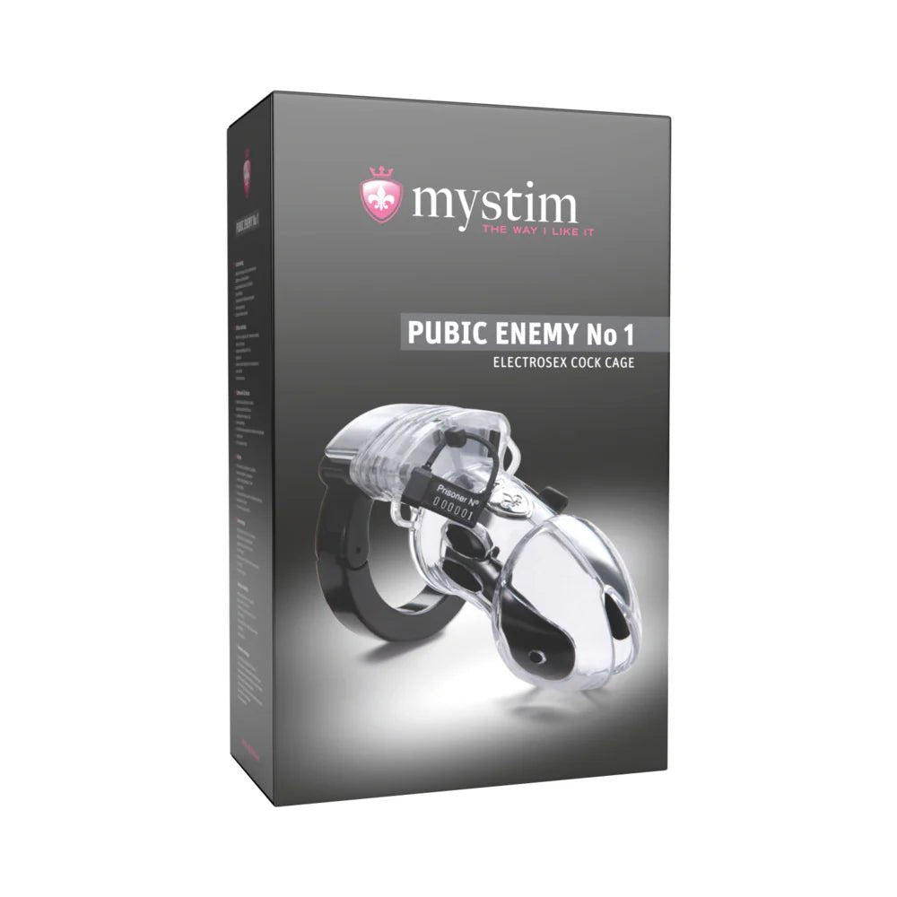 Mystim Pubic Enemy No 1 Electrosex Cock Cage - TruLuv Novelties