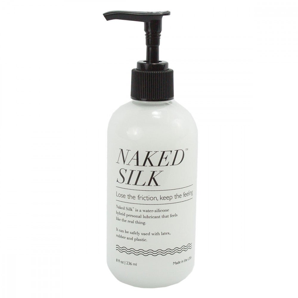 Naked Silk Hybrid Lubricant 8.7 oz. - TruLuv Novelties