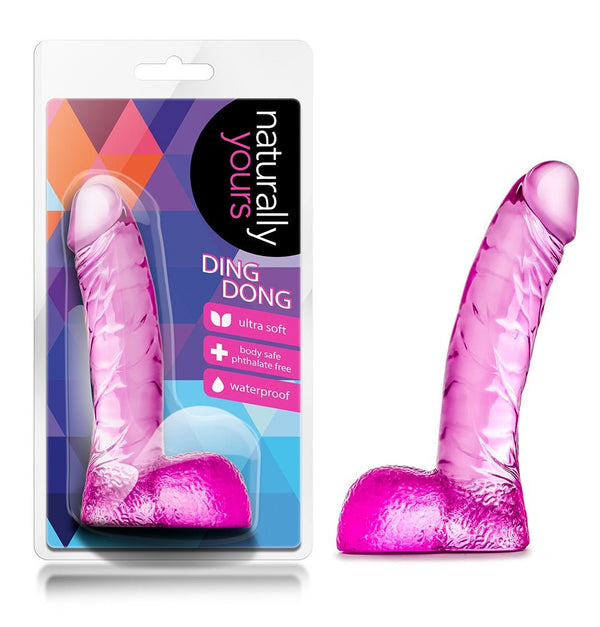 Naturally Yours Ding Dong - Pink - TruLuv Novelties