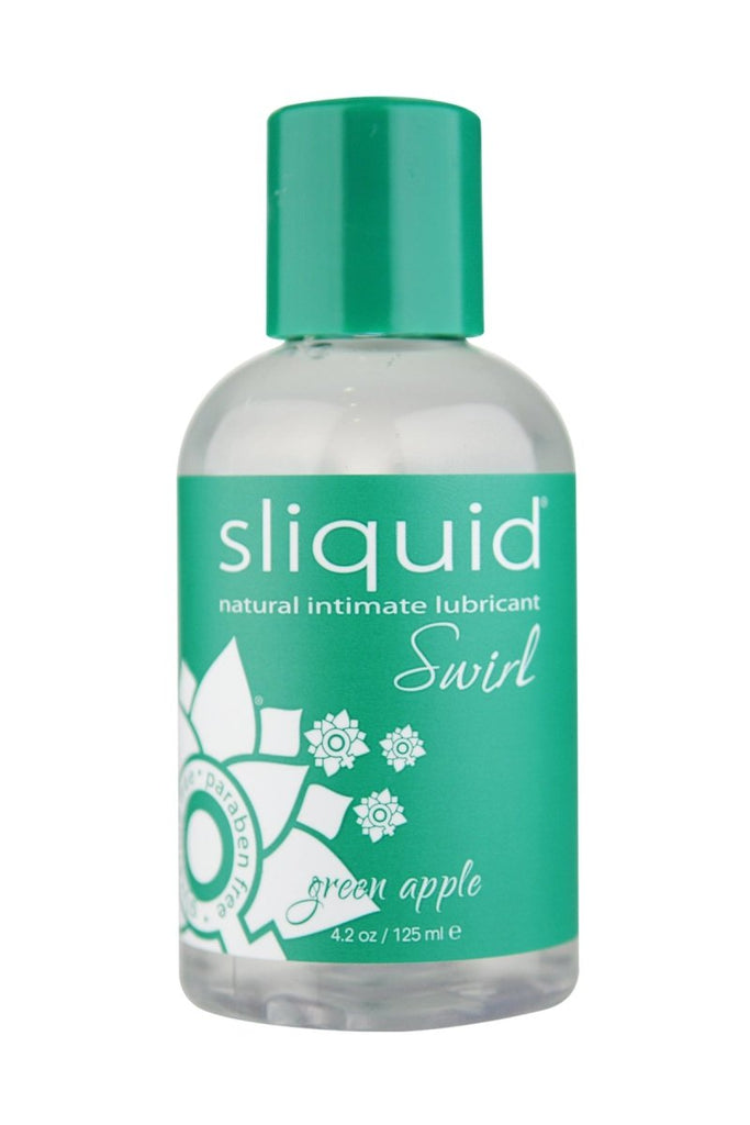 Naturals Swirl - Green Apple - 4.2 Fl. Oz. (124 ml) - TruLuv Novelties