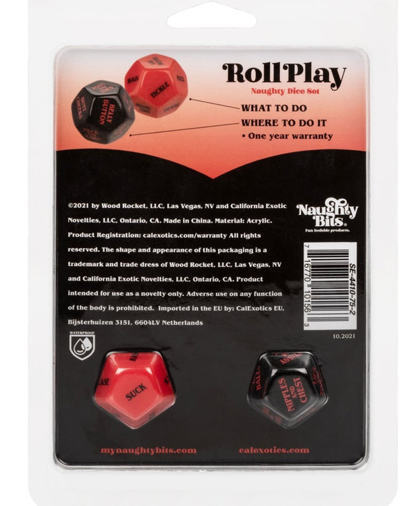 Naughty Bits Roll Play Naughty Dice Set - TruLuv Novelties
