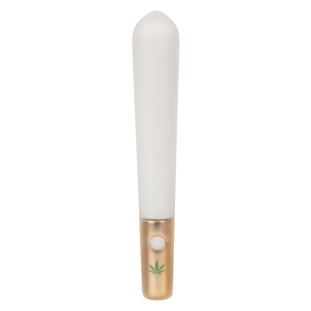 Naughty Bits Smoke Show Mini Joint Vibe - White - TruLuv Novelties