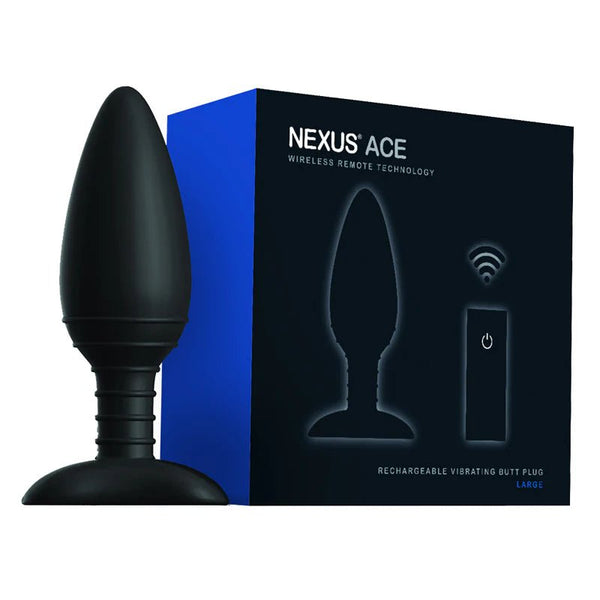 Nexus Ace Large Remote Control Vibrating Butt Plug - TruLuv Novelties