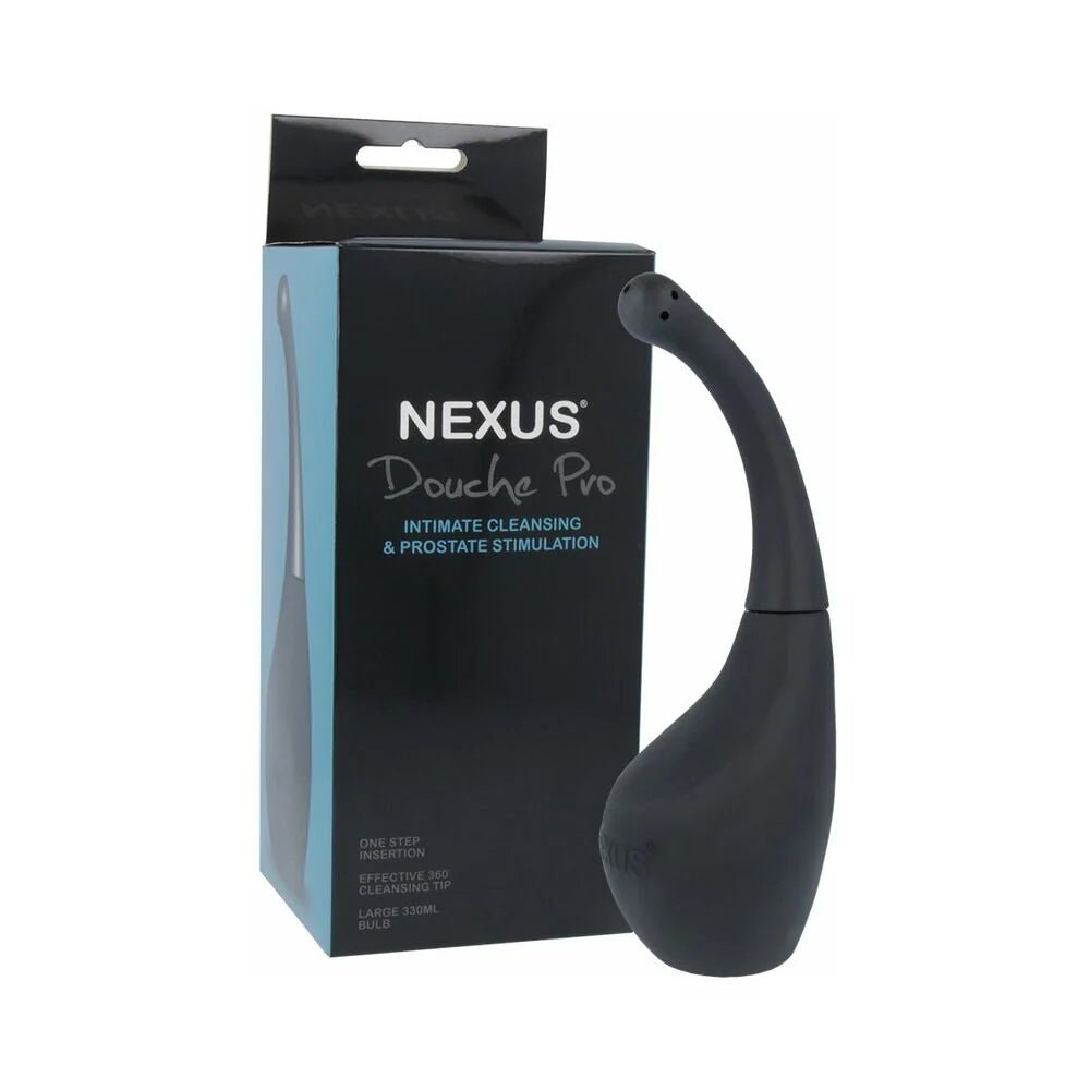 Nexus Douche Pro Prostate Anal Douche Black - TruLuv Novelties