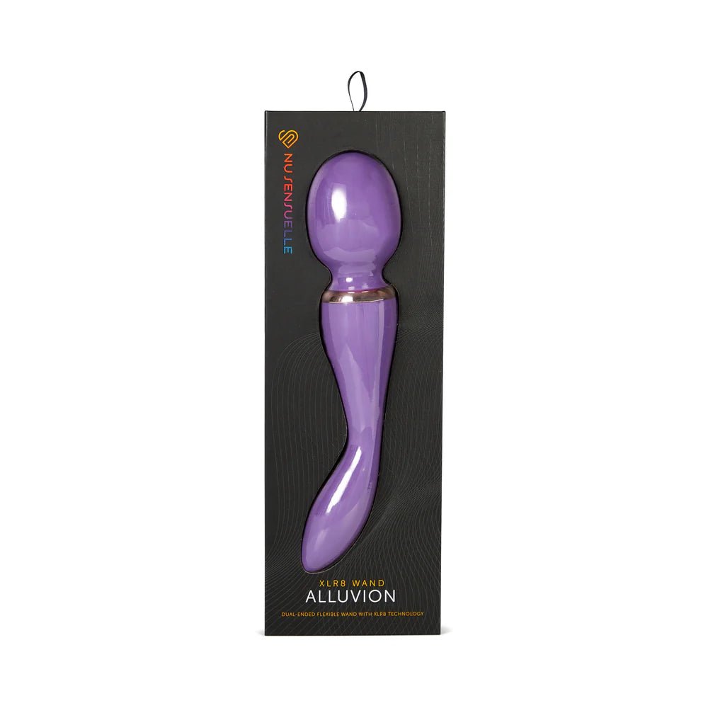 Nu Sensuelle Alluvion XLR8 Turbo Wand Purple - TruLuv Novelties