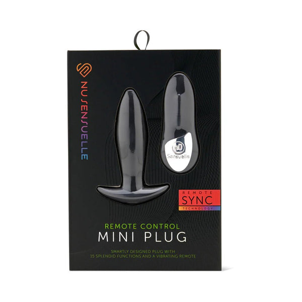Nu Sensuelle Remote Control Mini Plug Black - TruLuv Novelties