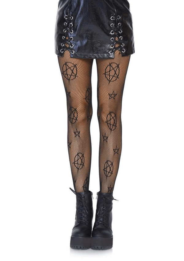 Occult Net Tights Black Os - TruLuv Novelties
