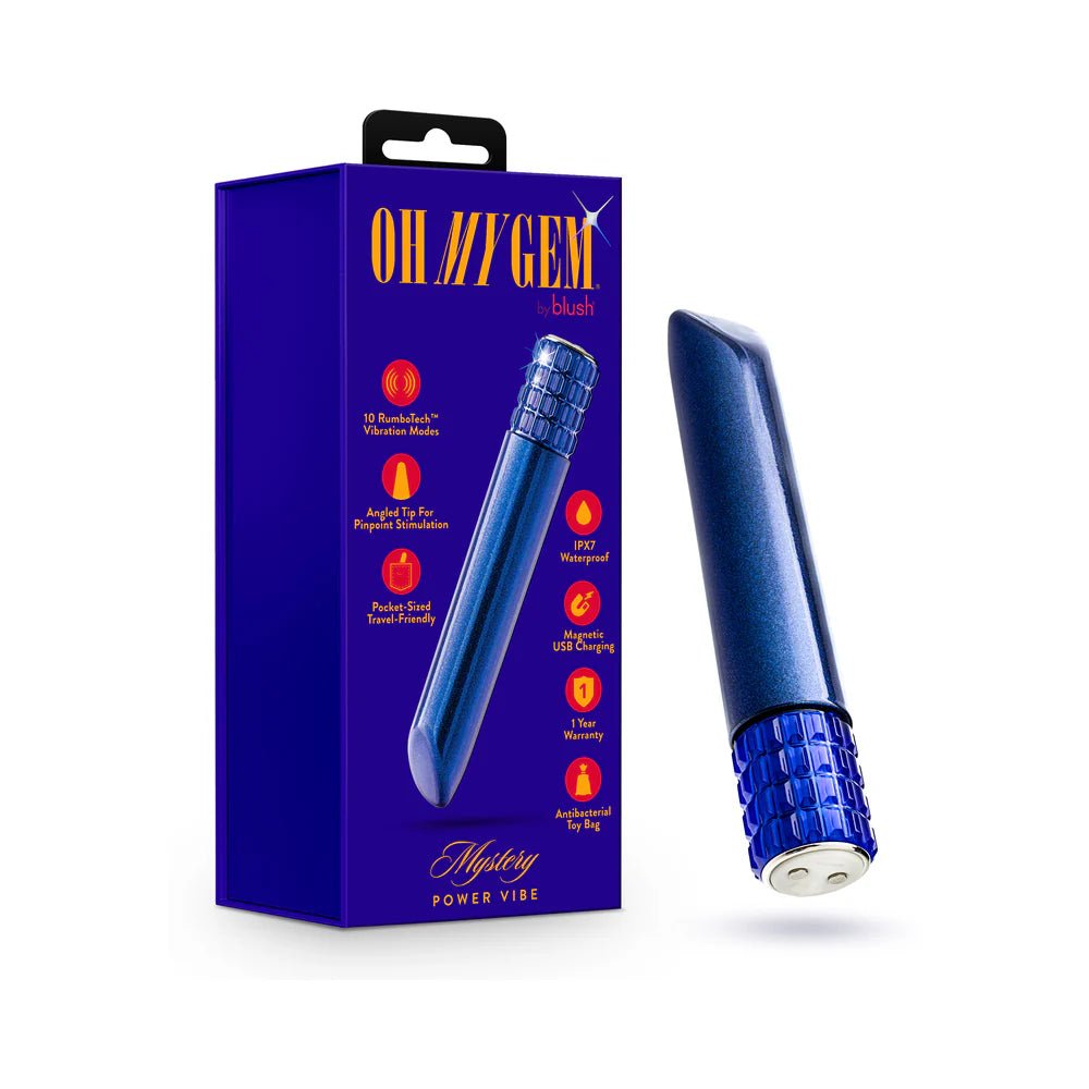 Oh My Gem Mystery Vibe Sapphire - TruLuv Novelties