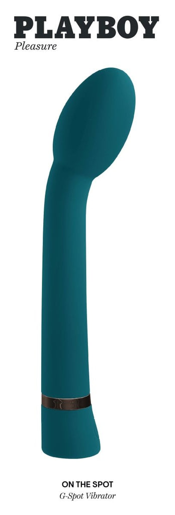 On the Spot - G-Spot Vibrator - Deep Teal - TruLuv Novelties