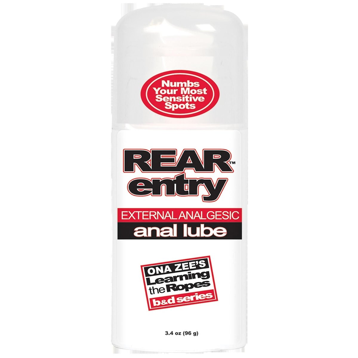 Ona Zee Rear Entry Anal Lube 3.4 Oz - TruLuv Novelties