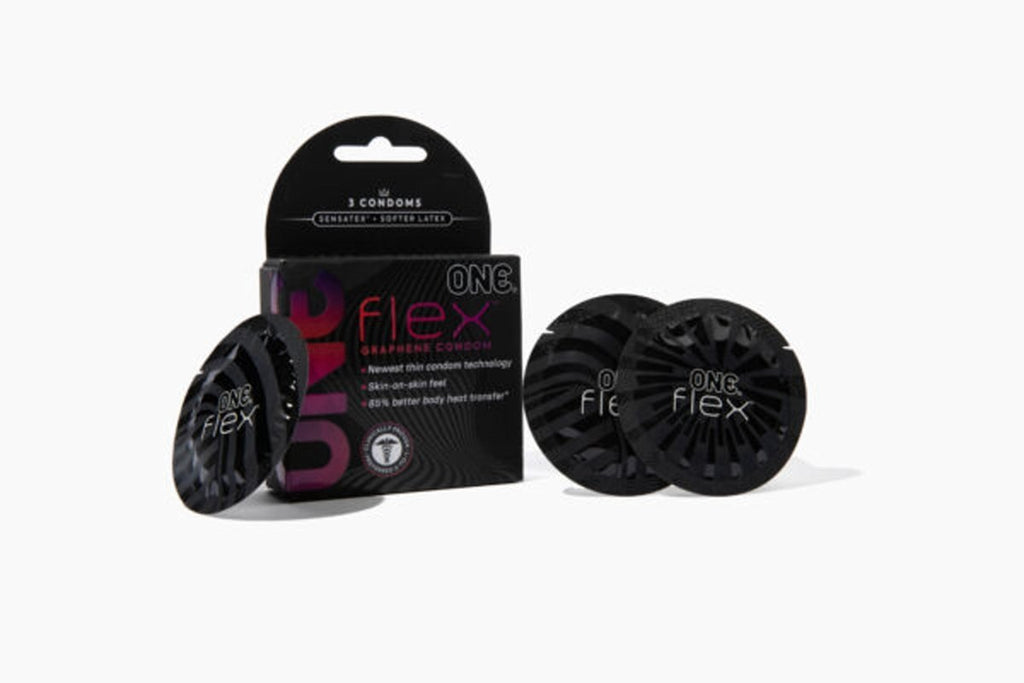 One Flex 3 Ct Condoms - TruLuv Novelties
