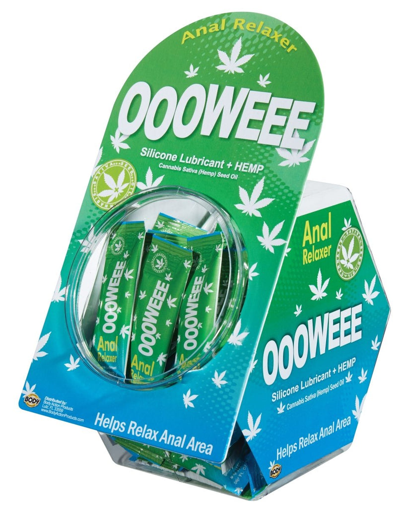 Ooowee - Fish Bowl Display - 50 Count 0.67 Fl 2ml - TruLuv Novelties