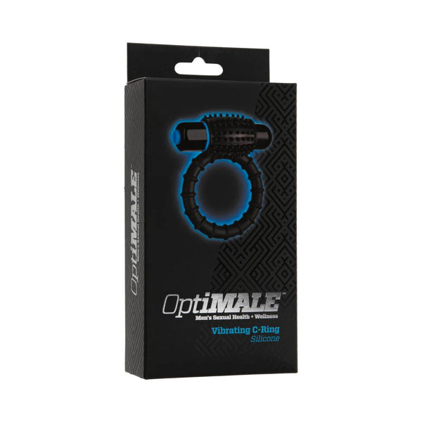 OptiMALE – Vibrating C - Ring Black - TruLuv Novelties