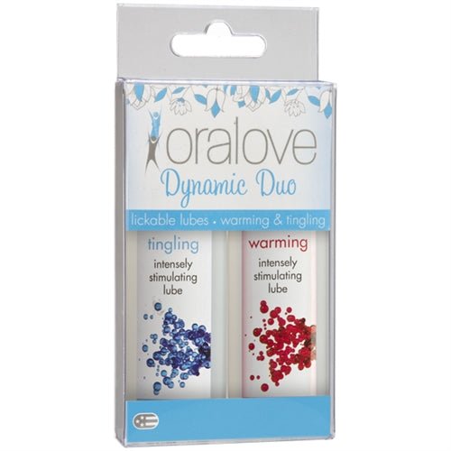Oral Love Dynamic Duo - Warming and Tingling - TruLuv Novelties