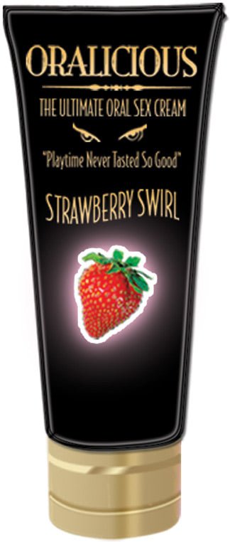 Oralicious - Strawberry Swirl - 2 Fl. Oz. - TruLuv Novelties
