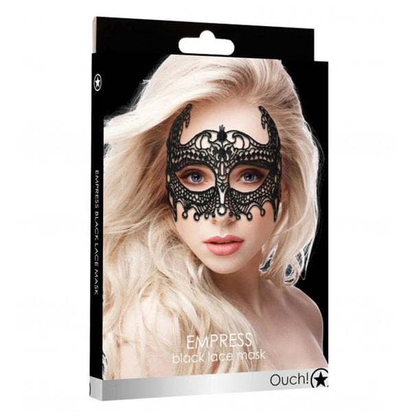 Ouch! Empress Lace Eye Mask Black - TruLuv Novelties