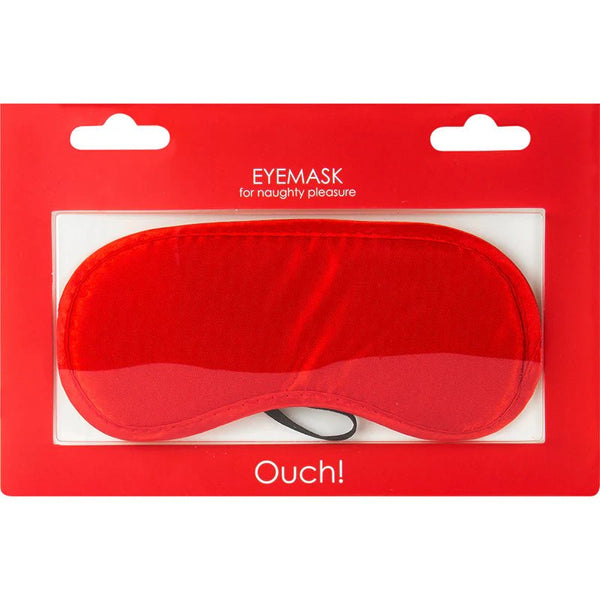 Ouch! Eye mask Blindfold Red - TruLuv Novelties