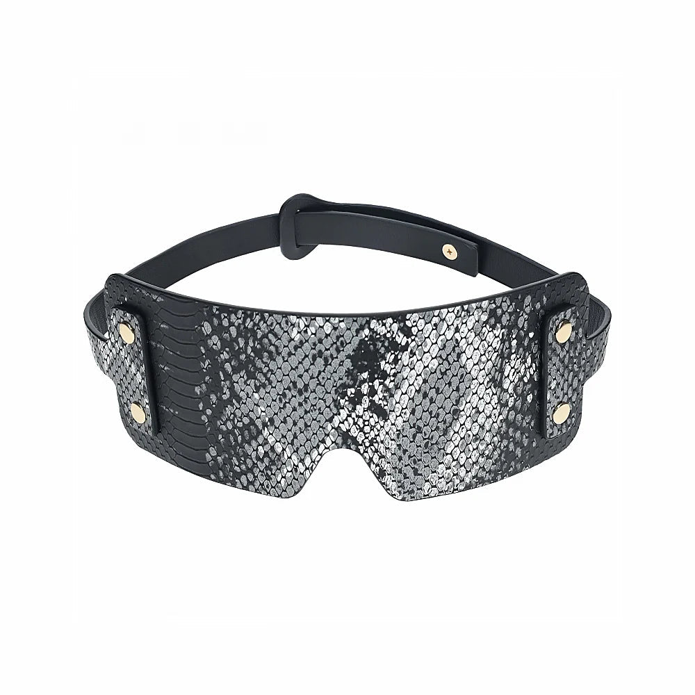 Ouch! International Florence Collection Blindfold Black - TruLuv Novelties