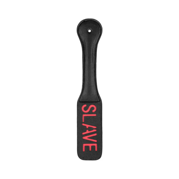 Ouch! 'Slave' Paddle Black - TruLuv Novelties