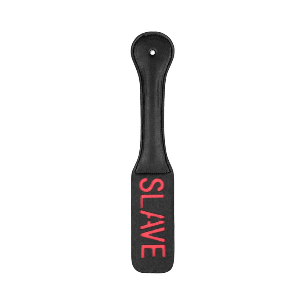 Ouch! 'Slave' Paddle Black - TruLuv Novelties