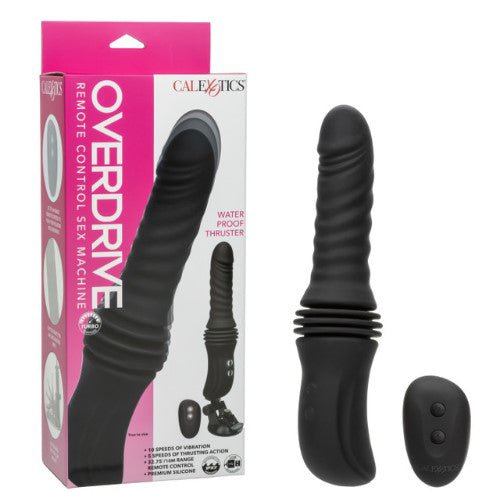 Overdrive Waterproof Thruster - Black - TruLuv Novelties