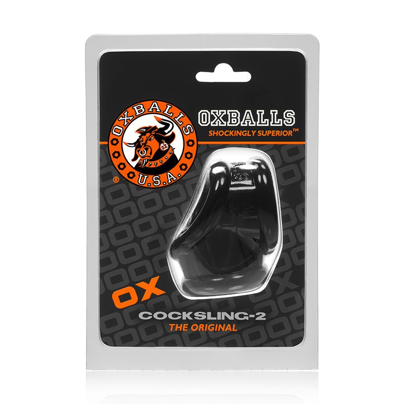 OxBalls Cocksling-2, Cocksling, Black - TruLuv Novelties