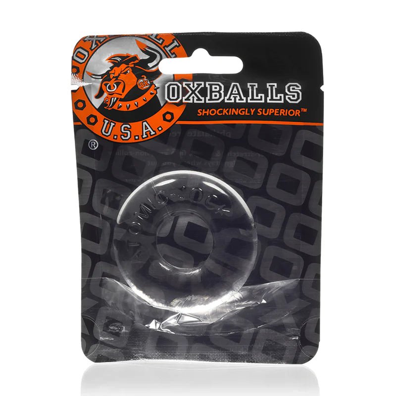 OxBalls Do - Nut - 2, Cockring, Large, Clear - TruLuv Novelties