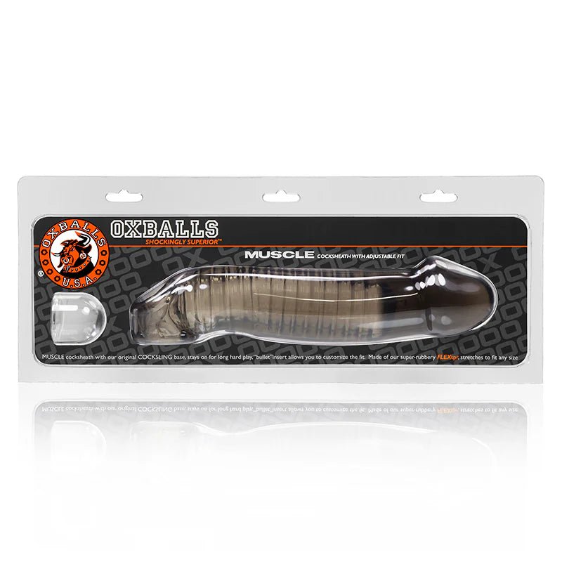 OxBalls Muscle, Cocksheath, Smoke - TruLuv Novelties