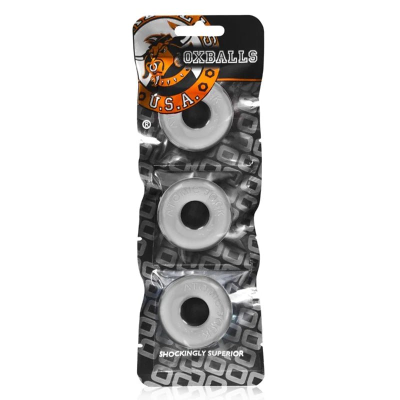 Oxballs Ringer 3 - Pack Of Do - Nut - 1 Small Clear - TruLuv Novelties