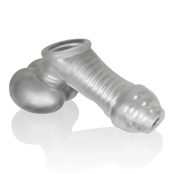 OxBalls Sackjack, Wearable Jackoff Sheath, Clear Frost - TruLuv Novelties