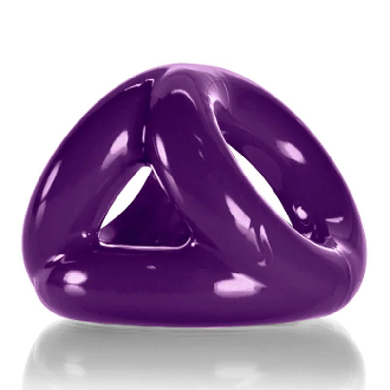 Oxballs Tri - Sport Cocksling Eggplant - TruLuv Novelties