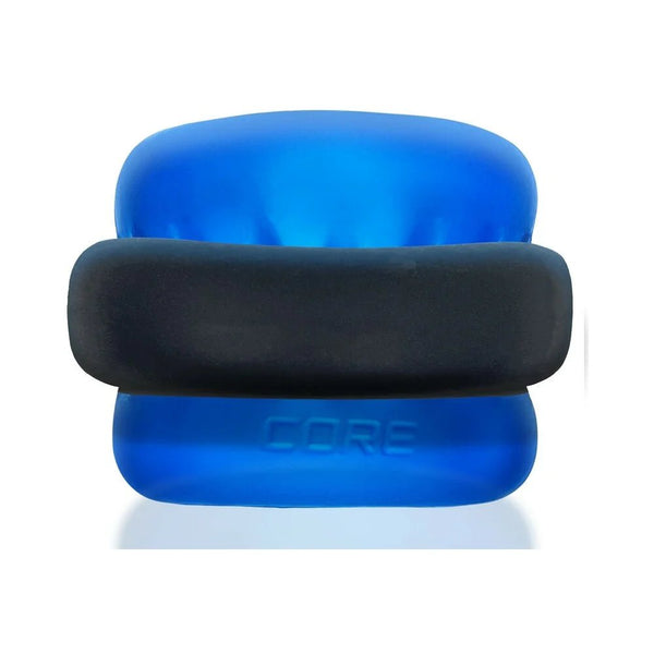Oxballs Ultracore Core Ballstretcher With Axis Ring Blue Ice - TruLuv Novelties