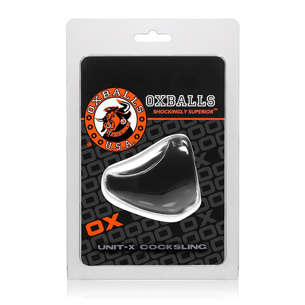 OxBalls Unit - X, Cocksling, Black - TruLuv Novelties