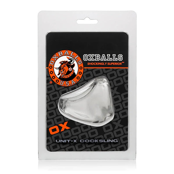 OxBalls Unit - X, Cocksling, Clear - TruLuv Novelties
