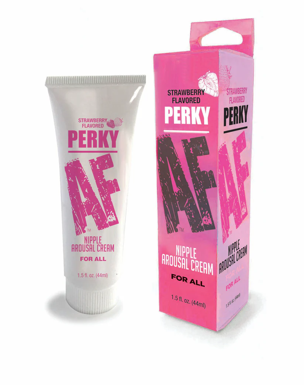 Perky Af Nipple Arousal Cream Strawberry 1.5oz