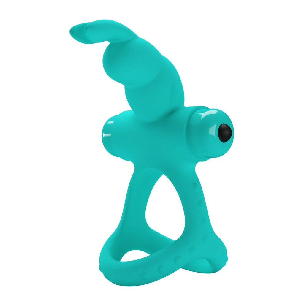 Passionate Figgy Penis Ring - Turquoise - TruLuv Novelties