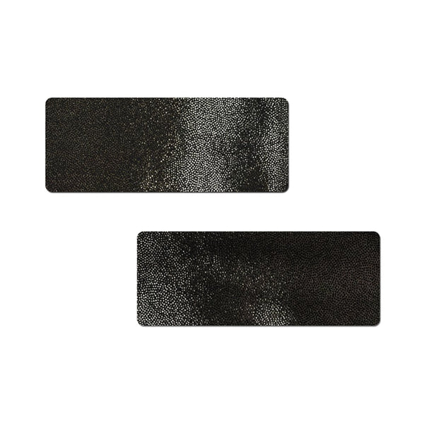 Pastease Matte Black Bar Nipple Pasties - TruLuv Novelties