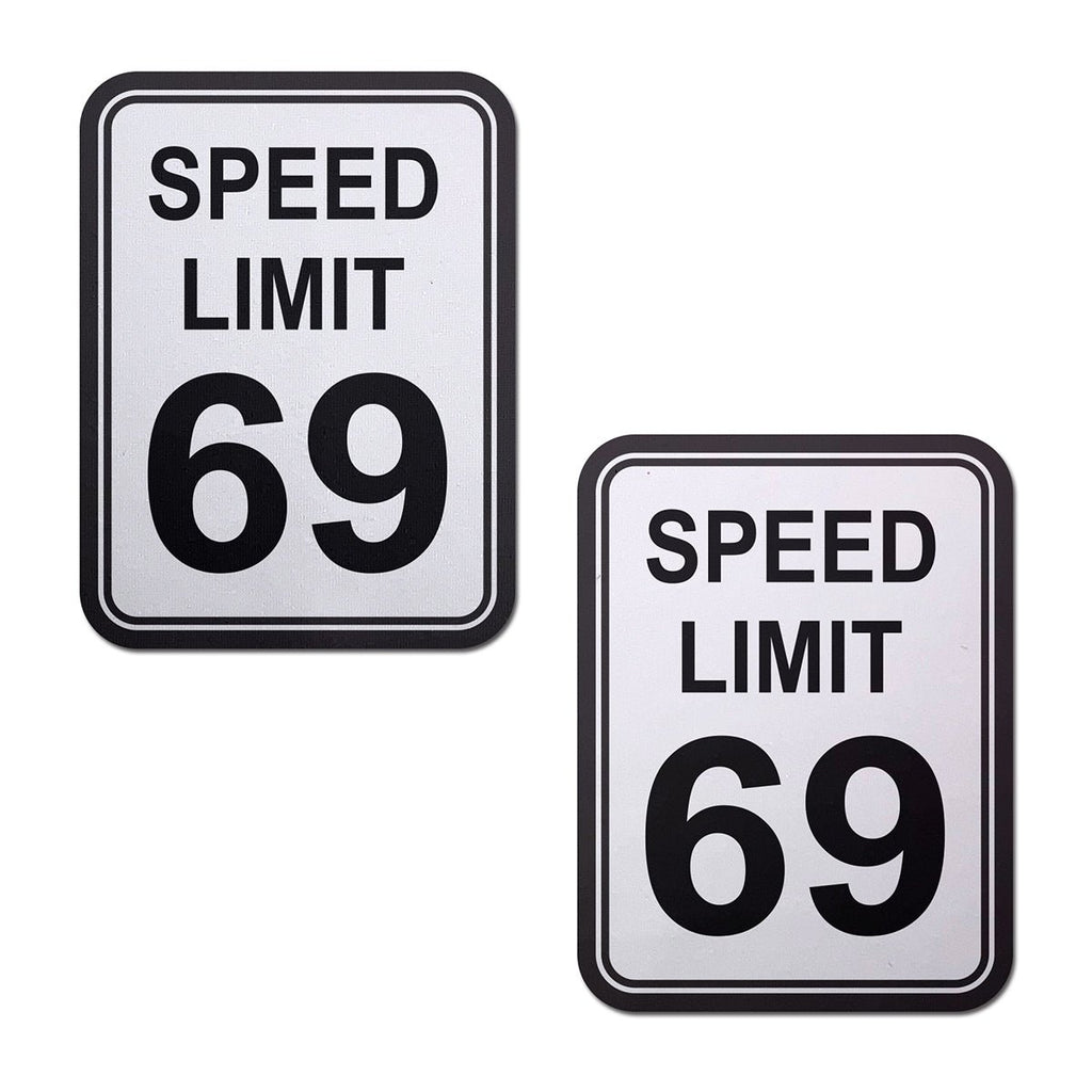 Pastease Speed Limit 69 Pasties - TruLuv Novelties