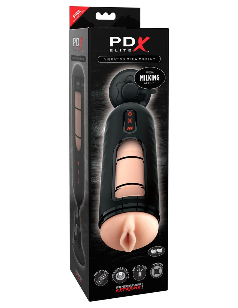 Pdx Elite Vibrating Mega Milker - TruLuv Novelties