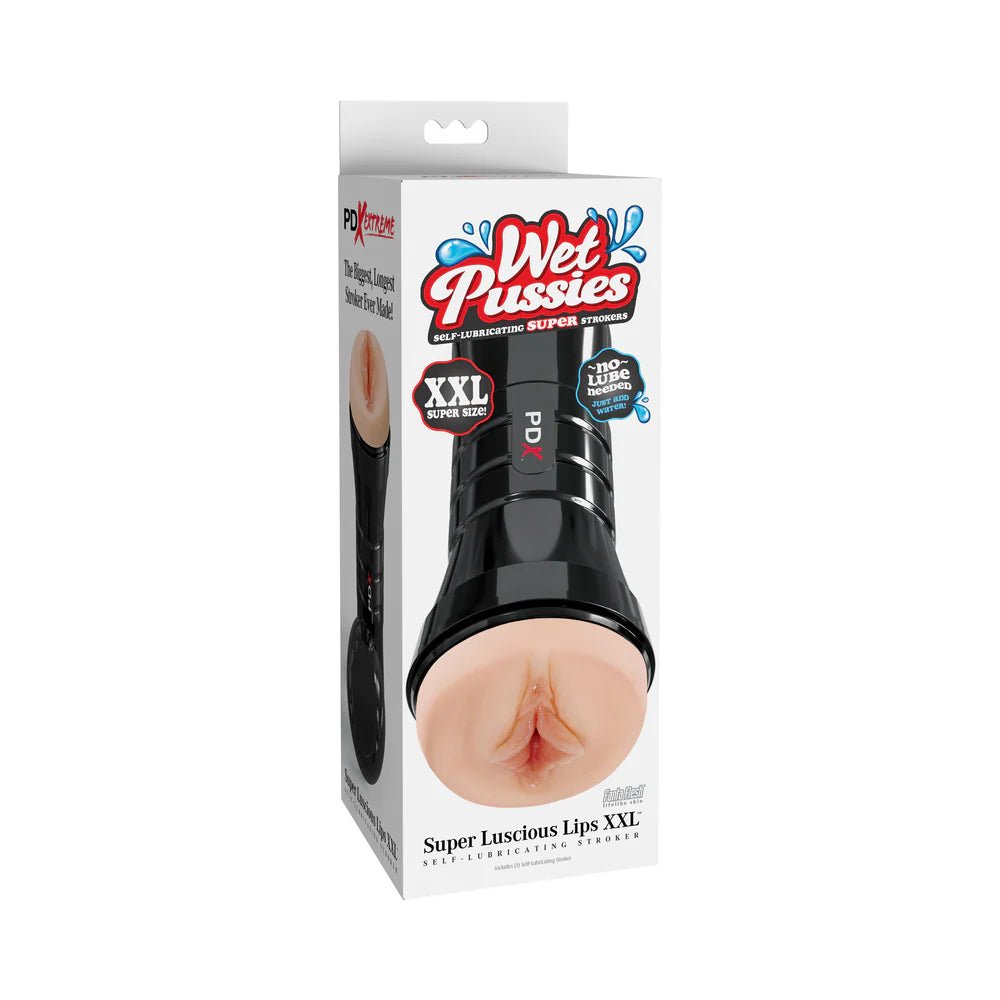 PDX Extreme Wet Pussies Super Luscious Lips XXL Light - TruLuv Novelties