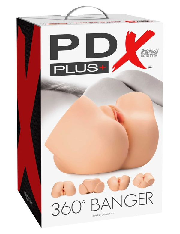 Pdx Plus 360 Banger - Light - TruLuv Novelties