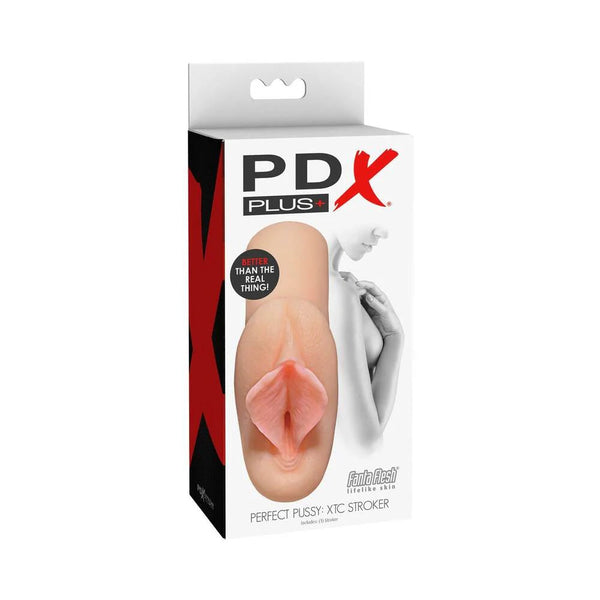 PDX Plus Perfect Pussy XTC Stroker Beige - TruLuv Novelties