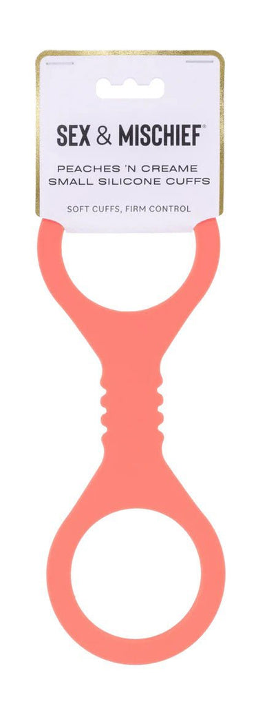 Peaches &039;N Creame Silicone Cuffs - Small - TruLuv Novelties